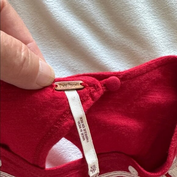 Free People drape sleeveless blouse - Picture 7 of 12